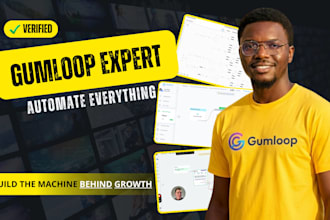 build custom gum loop ai workflows, gumloop agents intelligent automations fast