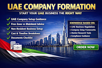 do uae company formation consultation and non resident business setup guidance