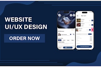 design figma ui ux for mobile app and website