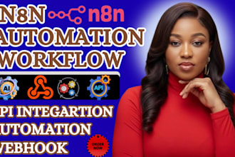 develop n8n automation, n8n workflow, ai automation, or n8n ai agent