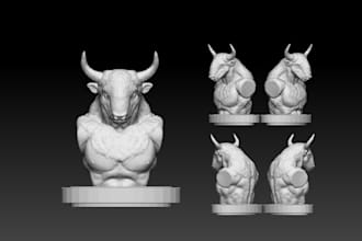 make 3d sculpt for printing