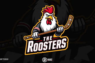 make high quality roosters logo with new concept