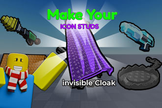 design roblox icon studs for your game