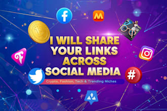 share your affiliate links, website, blog, and referral link