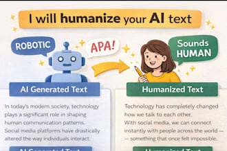 humanize your ai text or document
