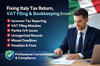 fix your italy tax return vat filing and bookkeeping errors