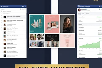 provide a monthly social media marketing growth plan and video publishing
