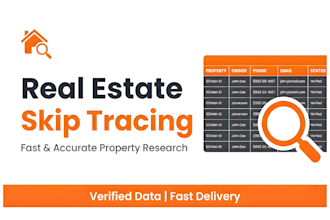 do real estate skip tracing for motivated seller and absentee owner leads