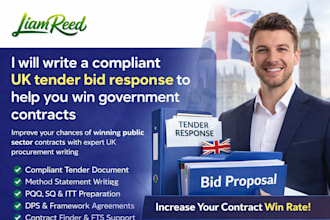 write pqq sq itt UK tender bid for contracts finder and fts