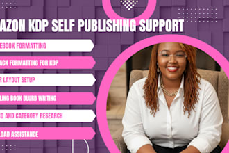 amazon KDP self publishing support