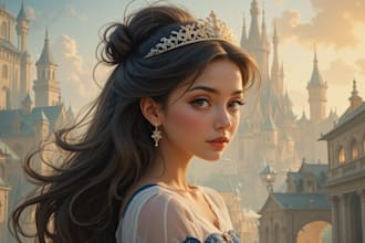 draw you as a disney princess or disney character