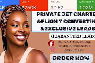 generate highly converting and exclusive travel booking  leads through meta ads