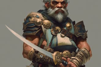 fantasy character art and fantasy character art