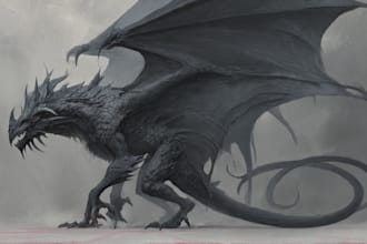 paint your dark fantasy creature
