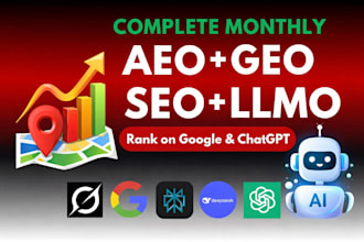 do aeo, GEO and SEO with high authority backlinks for ai