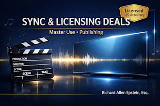 handle music licensing agreements, sync, and master use rights