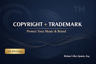 provide legal consultation on music copyright and band trademarks