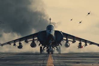 make an illustration of an airplane
