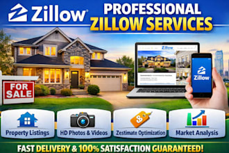 optimize your zillow property listings to attract buyer and generate leads