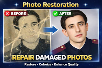 fix blurry photo, enhance, sharpen, upscale to 4k HD and restore image using ai
