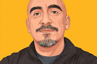draw your car or vehicle into vector art