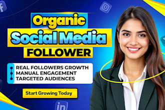 organically increase social media followers