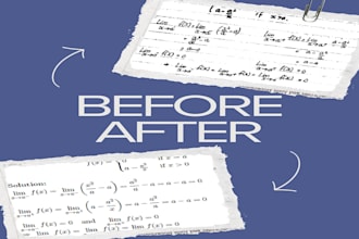 convert your handwritten mathematics document into pdf,latex