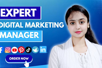 be your expert digital marketing manager