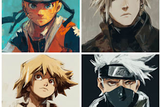 custom anime and manga characters