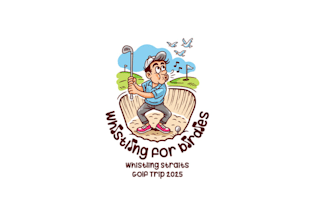 design fun guys golf trip logo