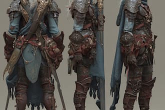 make fantasy character art and fantasy character art