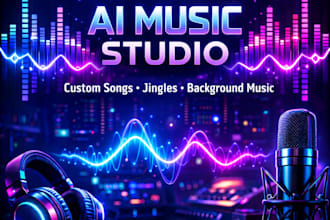 create professional ai generated music, songs, and background music for videos