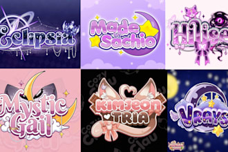 make or redesign logo for vtuber and streamer