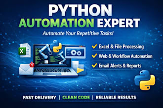 automate tasks using python scripts