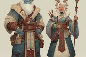dnd character art and dnd character art