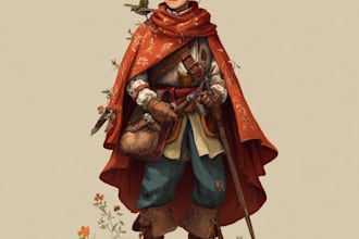 dnd character art and dnd character art