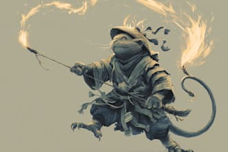 draw your fantasy illustration