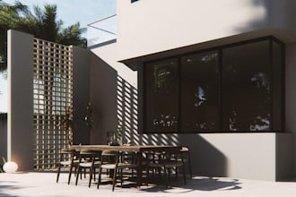 design modern landscape and outdoor spaces for your villa