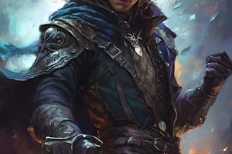 dnd character art and dnd character art