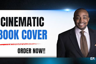 do professional cinematic book cover and book trailer