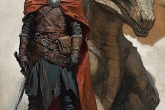 design fantasy character art and character art