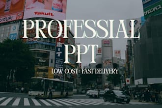 create professional powerpoint presentation at low cost