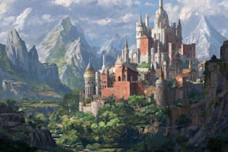 draw your fantasy character illustration