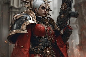 make your warhammer 40k and fantasy miniatures