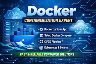 containerize your application with professional docker expertise