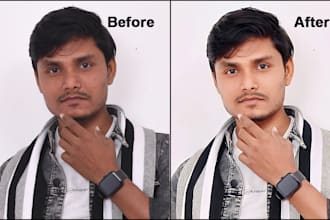 do professional photo editing, high end skin retouching, and blemish removal