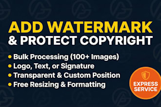 add watermark to your images