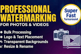add watermark to your photos and videos