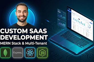 build a multi tenant saas web application using mern stack