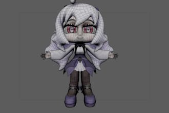 fix your 3d model topology for animation and rigging